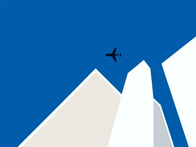 Airplane drawing editorial illustration vector