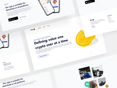 iPayBTC Crypto Trading Platform crypto cryptocurrency design ui ui design uidesign uiux uiuxdesign uiuxdesigner ux