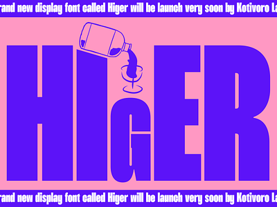 KT Higer branding design font graphic design illustration type typeface typography