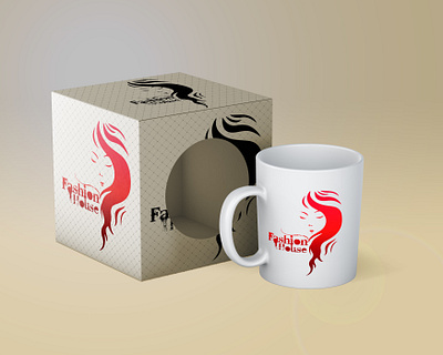 Logo & Cup Design app branding design illustration illustrator logo typography