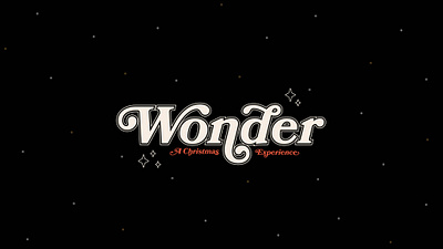 Wonder: A Christmas Experience christmas christmas card church church design church logo design sermon sermon art sermon graphic sermon series sermon title