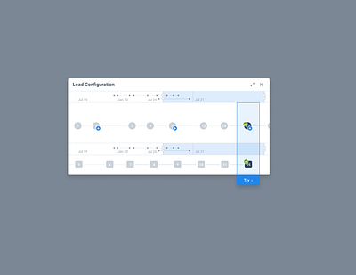 Versions Timeline Loader configuration loader timeline ui versions