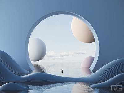 Mind Rowing 3d 3d art 3d artist blender concept design illustration modern product render