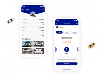 Insurance App - Insurm analytic app branding button car clean design insurance insurance app insurtech ios logo taxi ui ux uxui vector