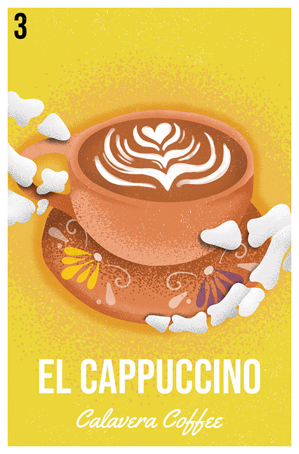 Example of Coffee Loteria Deck