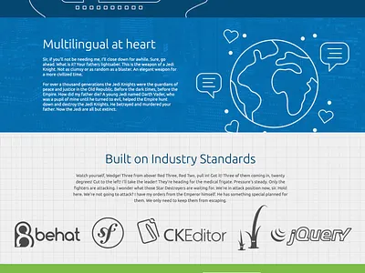 Drupal 8 Landing Page Header drupal launch marketing