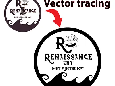 Vector tracing _ Logo adobe illustrator designer logo logodesign logotracing resize retrace trace tracing vectortrace vectortracing