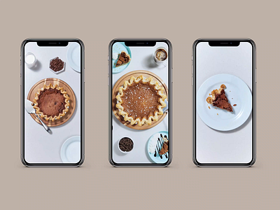 Pie Please animation branding branding agency content creation content marketing dallas gif mockup photography set design social media socialmedia stop motion