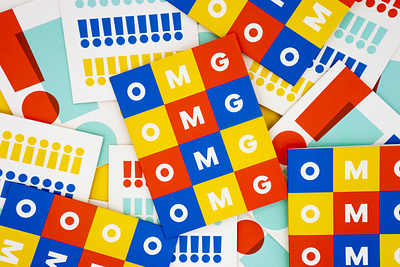 OMG Greeting Card card card design design greeting card pattern stationery