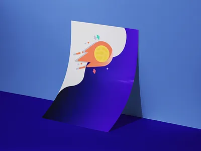 Space inpired Brochure animation aseprite branding illustration islamabad logo moez mustafa pakistan typography vector