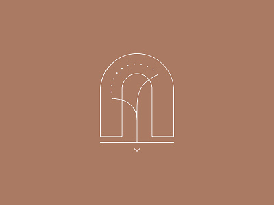 Tree Icon geometric icon design iconography illustration minimal