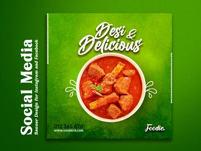 Social media Post Design For Instagram banner ad design banner design instagram post social media banner social media design social media templates