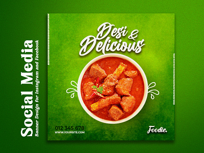 Social media Post Design For Instagram banner ad design banner design instagram post social media banner social media design social media templates