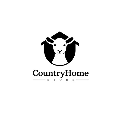 CountryHome.Store british country countryhome countryside home lifestyle logotype rural sells sheep store website