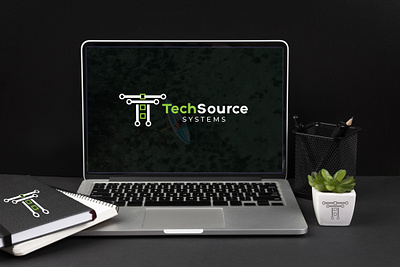 Techsource Logo Design ecommerce logo flat logo it solutions logo logo designer logo mark logoconcept logoidea logoidentity resturant logo technology logo