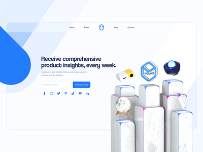 Dropship - Landing .io 3d 3d design aryojj cinema 4d design dropship figma landing octane ui userinterface ux