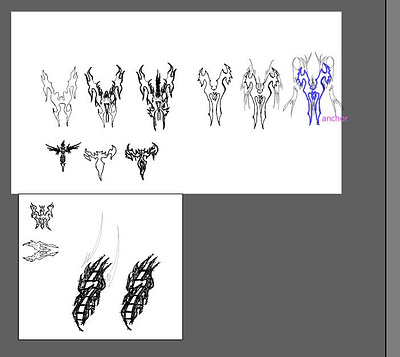 born in flame and Bufant Tradition art dark design flame illustration winged wingmaker