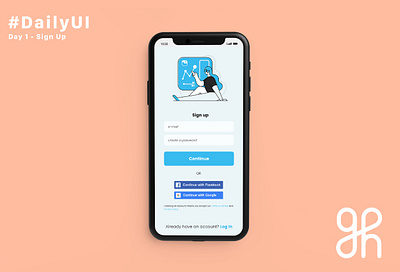 #DailyUI Challenge - day 1 - Sign Up dailyui dailyui 001 dailyuichallenge signup signup form