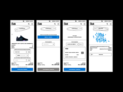 002 - checkout checkout daily ui 002 dailyui mobile ui sneakers store ui web