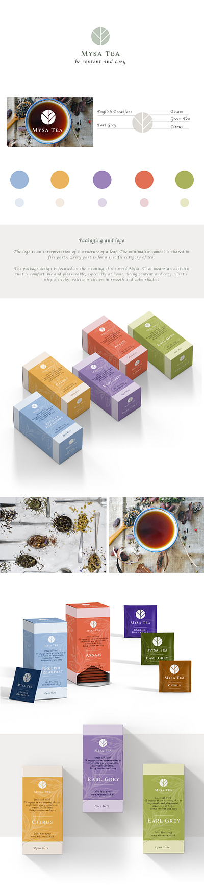 Masa Tea box brand colors logo design package design packaging plants