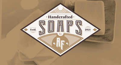 Soaps AF logo soap