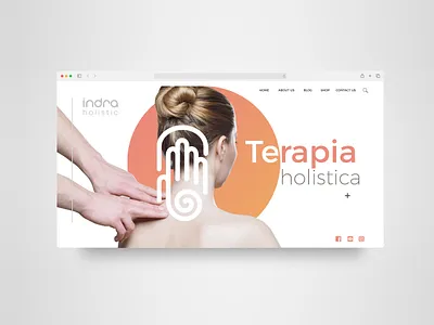 indra ui design branding brands design health healthy holistic identity indra logo logotype minimalism ui