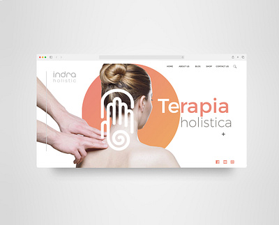 indra ui design branding brands design health healthy holistic identity indra logo logotype minimalism ui