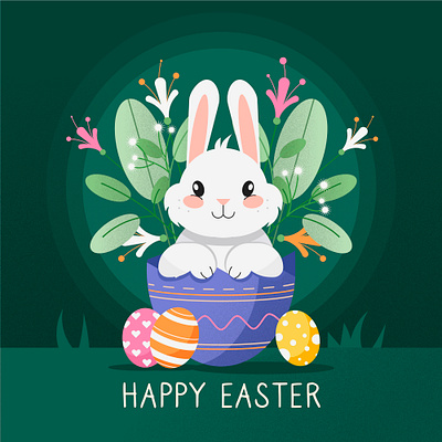 Easter Freepik bunny easter