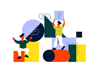 Be like a child 2d art child children design flat illustration geometric graphic design illustration simple vector vector art vectornator