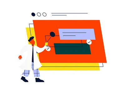 Autodidact 2d art design flat flat illustration geometric illustration simple vector vector art vectornator