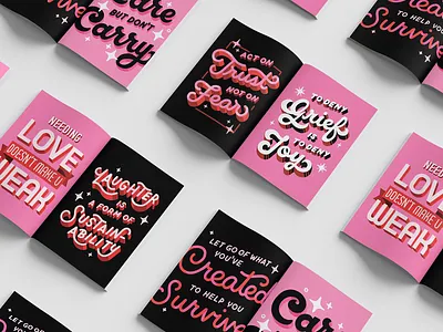 Notes from Therapy calligraphy design graphic design hand letter hand lettering illustration inspiration inspirational lettering mental health mental wellness mockup spreads therapy typography