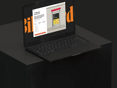 Brex Billboard Rewards 3d advertising animation billboard brex bus stop c4d design devices dooh experience design gold illustration motion graphics ooh orange redshift render ui ux