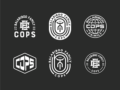 Logo Exploration for COPS bicycle bicycle logo brand design brand identity design brand logo branding corporate identity design graphic design gridlogo illustration line art line art logo logo logo design logo design branding logo designer logo mark logotype visual identity