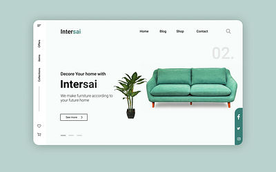 Furniture app ux uxui web