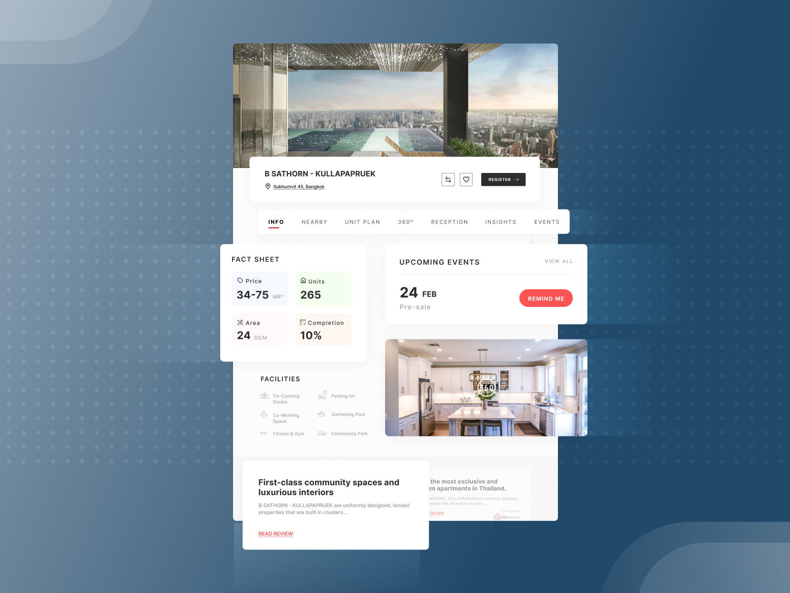 Real Estate Development Website by OOZOU on Dribbble
