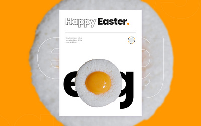 Easter : The Hope creativity design easter easter egg graphics design illustration poster poster design