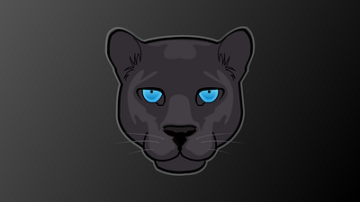 Black Panther adobe xd black panther illustration panther