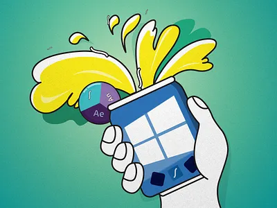 Illustration for Blog : Adding Lottie animated splash screen animation app design graphic illustration lottie animation lottiefiles ui ux vector