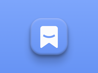 Preffy Logo Icon app app icon app logo bookmark brand designer content creators creative logos design dribbble happiness happy icon influencers logo logo designer minimal modern preffy smile ui