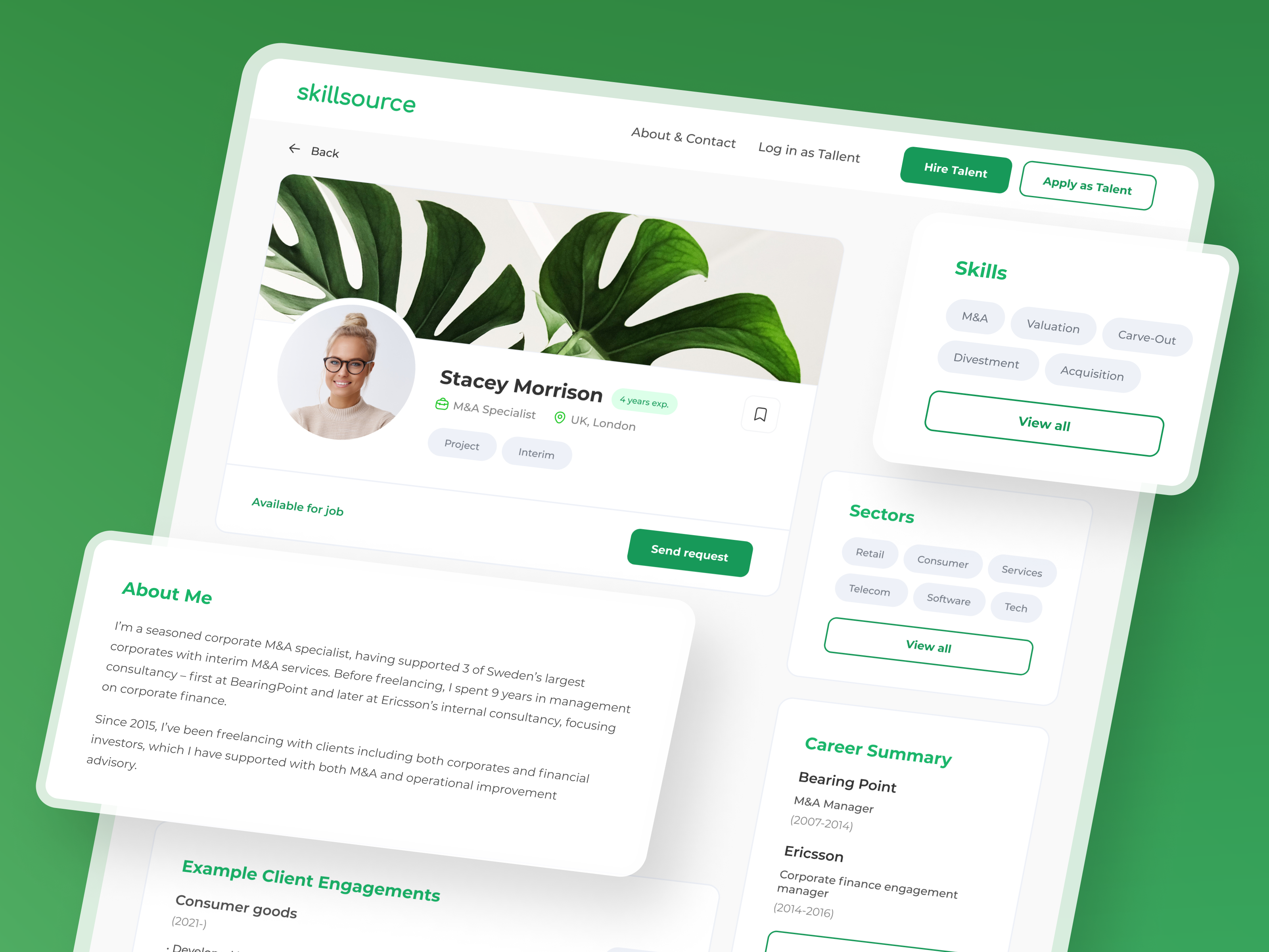 Example of Website Design: Corporate, Saa S, E Com