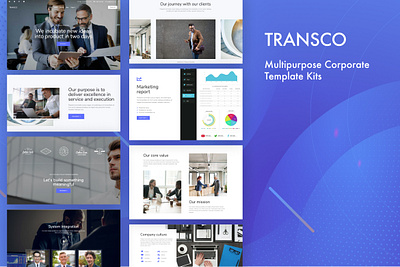 Business Template Kit business corporate design elementor multipurpose template ui ux website