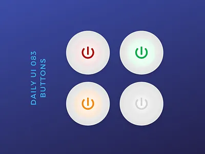 Daily UI 083 buttons buttons daily ui 083 dailyui ios