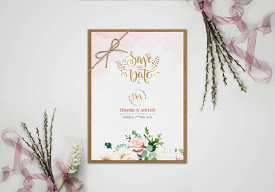 Save the date concept floral design invite design invites save the date wedding wedding card wedding design wedding invite wedding invites