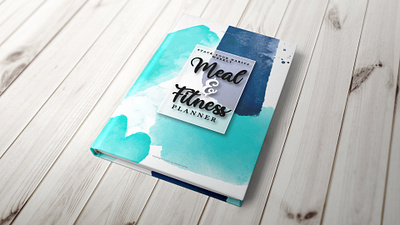 Meal and Fitness Planner Book art book book mockups branding fitness planner journal meal planner notebook planner planners