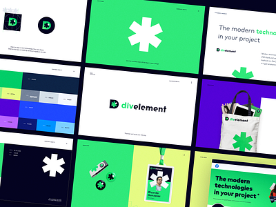 Divelement Agency Branding brand identity brand sign branding development devops halo lab identity identity branding identity design logo logo design logotype print printing sign