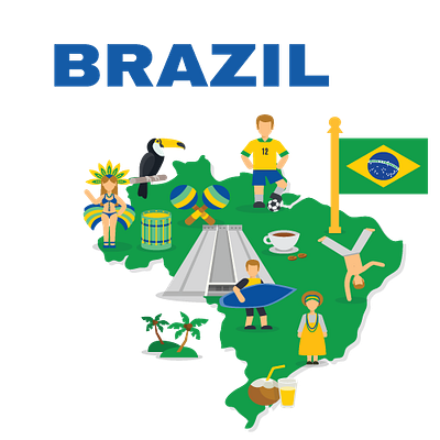 Language of Brazil by Universal Translation Services on Dribbble