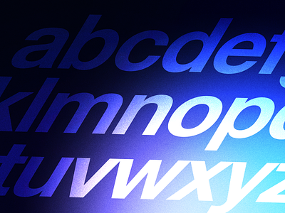 Typography Graphics alphabet gradient graphics mesh gradient typography