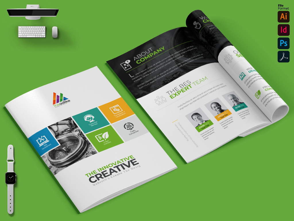 Example of Digital Brochure Design
