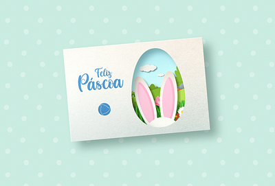 Record TV Happy Easter animation design easter logo motion graphics