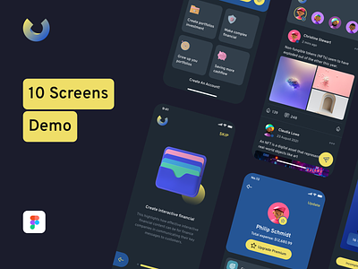 Metmoi Demo Share app design illustration ios kit mobile template ui
